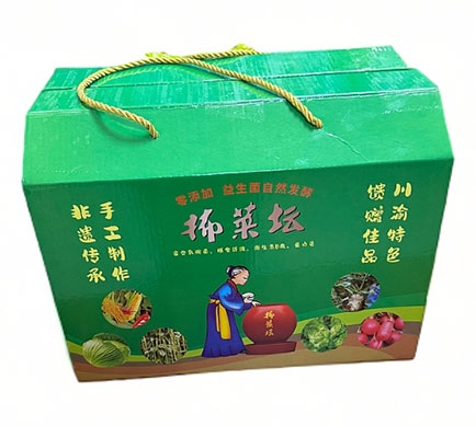 礼品盒双坛装:礼品盒 +土陶精致倒扑坛 2 套+丝瓜布 2 块+篾条 2 个+280天以上益生菌发酵倒扑坛菜500g（精选）* 2